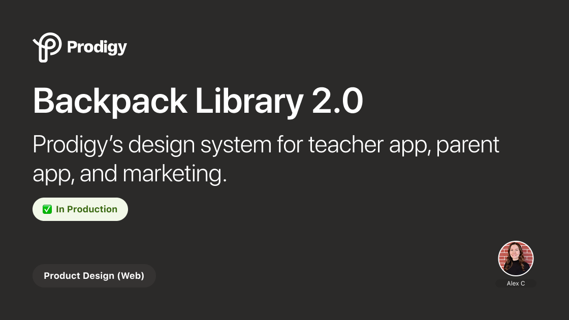 Backpack design system overview