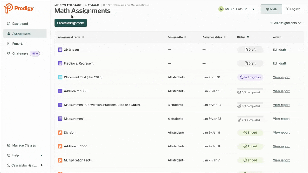 Quick Quiz gameplay in action